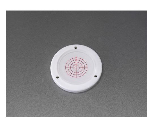 エスコ 80×12粍眼球気泡管水準器(目盛付) EA735D-3 1個