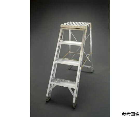エスコ 作業台　500×500mm/1.20m/4段 EA903XC-120 1台