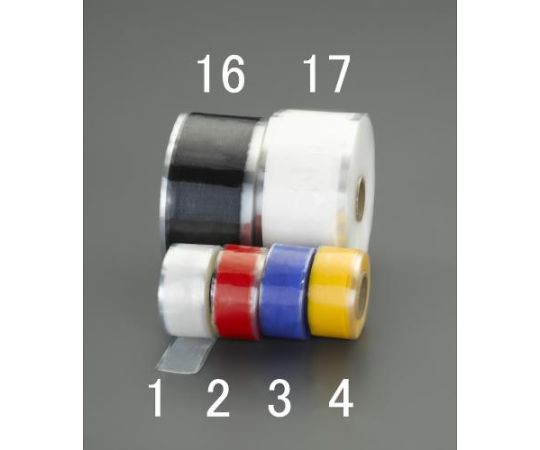 エスコ 50.8mm×10.97m自己融着絶縁テープ(ホワイト) EA944RG-17 1巻 8,840円