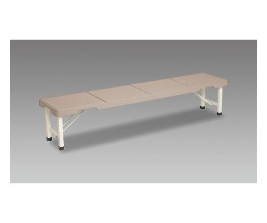 エスコ 1800×400×365粍涼み台(折畳み式) EA956XE-65 1脚 医薬品・コンタクト・介護-その他
