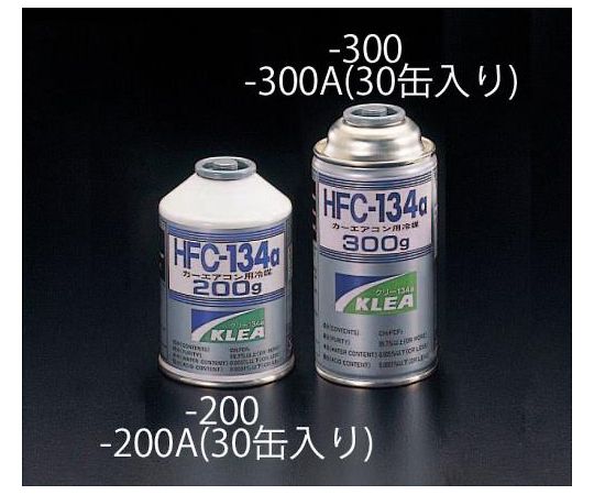 エスコ [R134a]200gサービス缶(30本) EA994M-200A 1箱