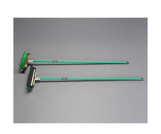 エスコ 床洗浄ブラシ（ラバー付/2本）　330×1380mm EA928CC-41 1本