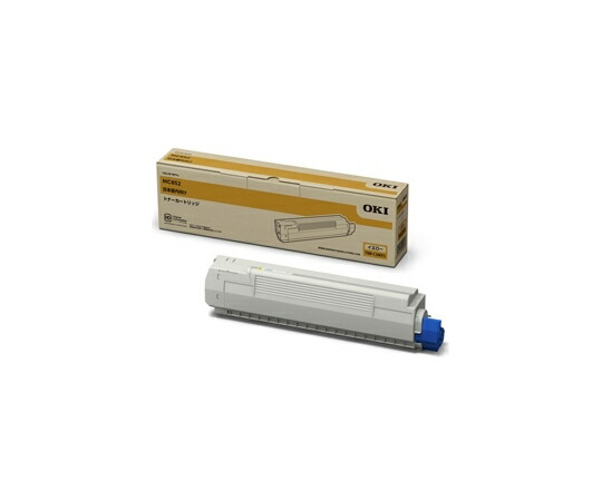 OKI トナーカートリッジ イエロー MC852dn用 TNR-C3MY1 1個