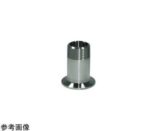 コンサス SUS304 ヘルール管用オネジアダプター 1S*R3/4*60L E ZFA-RS1-10S*20-VE 1個