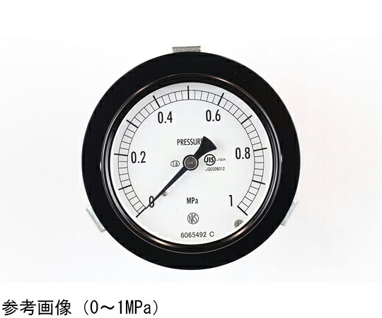 長野計器 普通形圧力計（Φ75） 埋込形D枠（取付金具） 1.6MPa AC15-181 1個