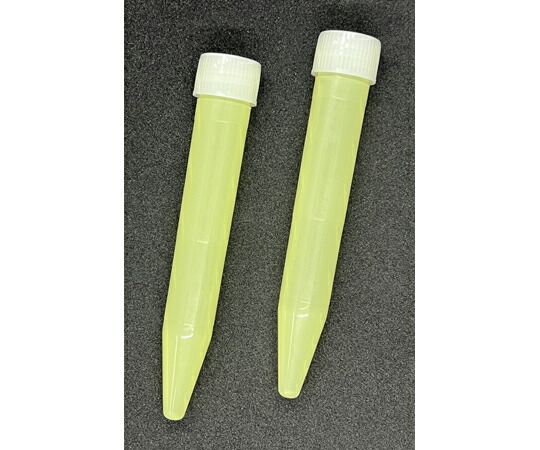 グローバルサイエンス スクリュースピッツ 10cc 黄色 白キャップ入 250本×4袋 21552 1箱(250本×4袋入)