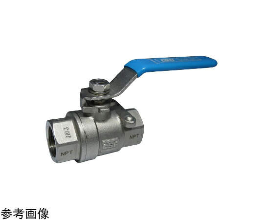 店内全品ポイント5倍★要エントリー★コンサス 316 ネジ込フルボールバルブ CSF NPT25A 禁油処理(クラス)製品 CSF-NS2-25 1個|Shop de clinic店