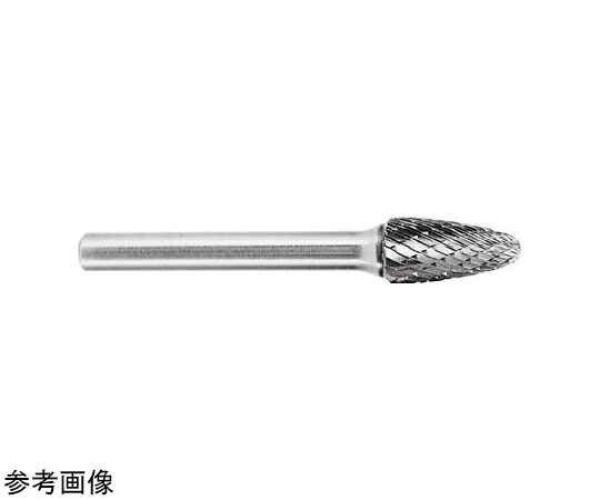 スーパーツール 超硬バー 形状：砲弾型 b（mm）：6 l（mm）：12.7 SB3C02L 1個