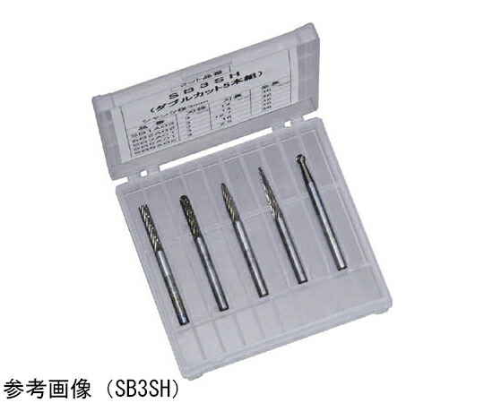 スーパーツール 超硬バー 5個 セット シャンク径a（mm）：Φ6 SB6SH 1セット(5個入)