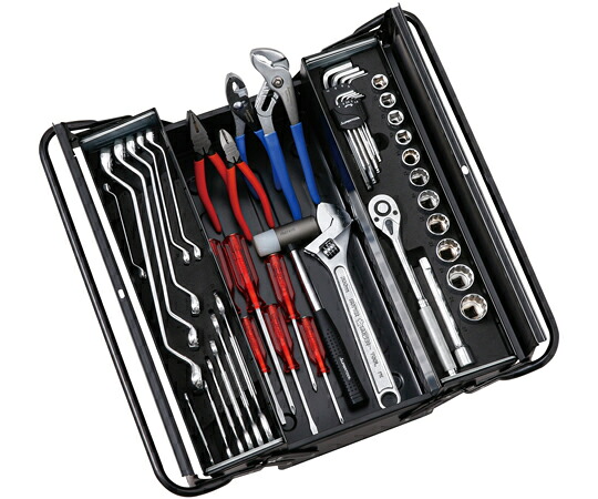 店内全品ポイント5倍★要エントリー★スーパーツール プロ用両開き工具47個入セット S5000S 1セット(47個入)|Shop de clinic店