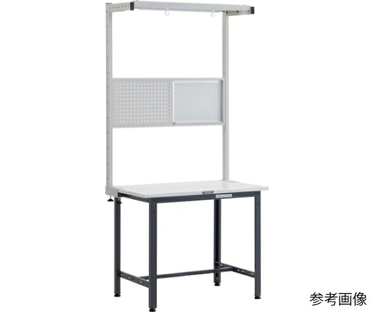 トラスコ中山 AE型作業台 W900XD750 ツールハンガーフルセット付 DG色 AE-0975THFS DG 1台