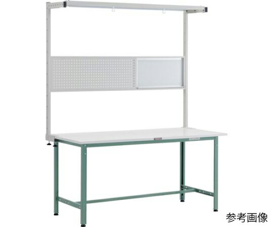 トラスコ中山 AE型作業台 W1500XD900 ツールハンガーフルセット付 GN色 AE-1509THFS 1台
