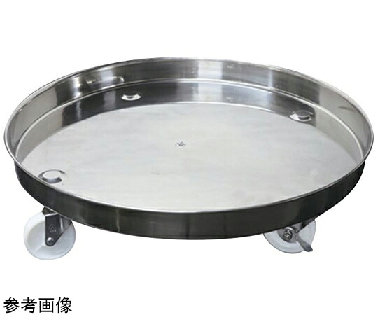 スギコ 18-8タンク運搬用台車（ナイロン車）φ50cm用 TO-516N 1個