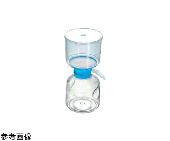 GVS EXTRACTO ボトルトップフィルター＆ボトル BLUE 500mL PES 75mmφ 0.22μm 滅菌 12個入 EXVF0500BPS02BZS 1箱(12個入)