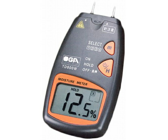 オガ電子 木材水分チェッカー TD800W 1台