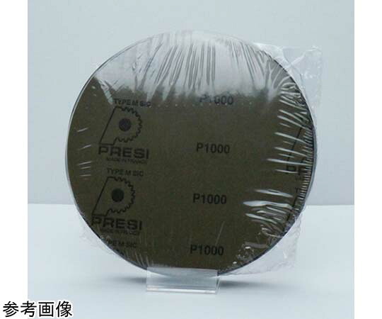PRESI SiC耐水みがき上げる紙 REFLEX専用 φ200粍 P1000 25枚入 24583-25 1箱(25枚入)