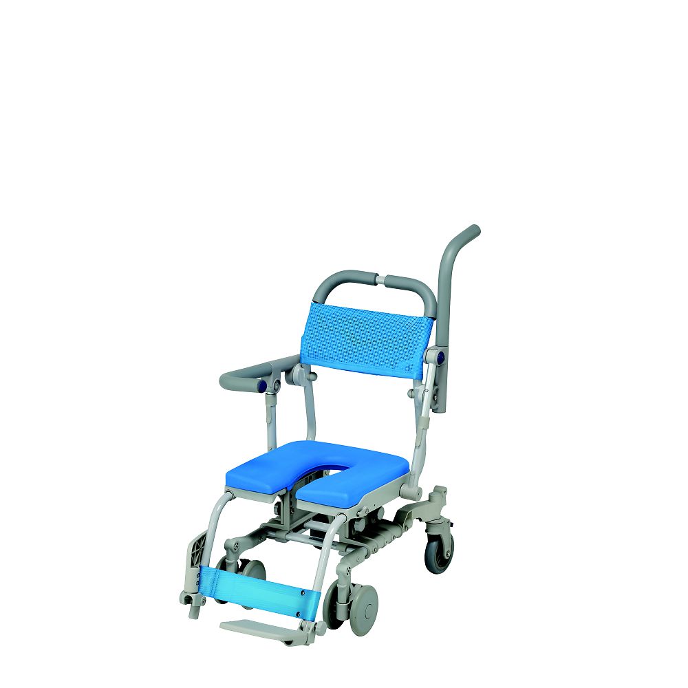 ウチエ シャワーラク4輪自在SAL U型腰かけ SWR132SAL 1台