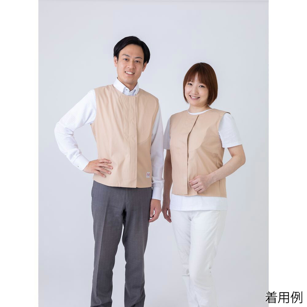 メディカル・エイド ペースメーカ・ICD等電磁波防護服 MGベストST 右胸部用 LL～4L MGVSTD-PMRBE03 1個