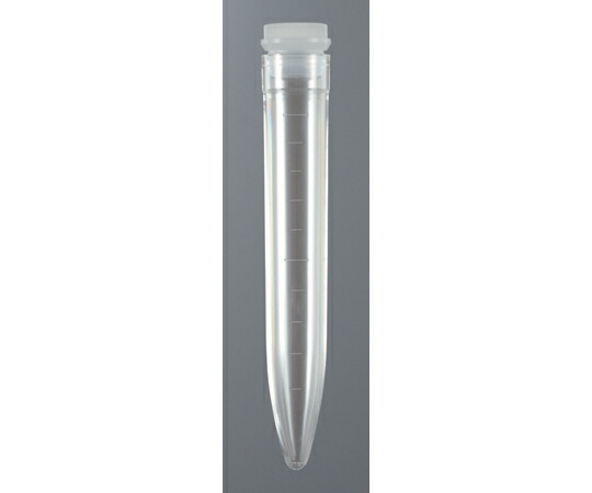 BIO-BIK（イナ・オプティカ） 先細試験管 10mL キャップ付 未滅菌 100本×10袋入 13000100 1箱(100本×10袋入)