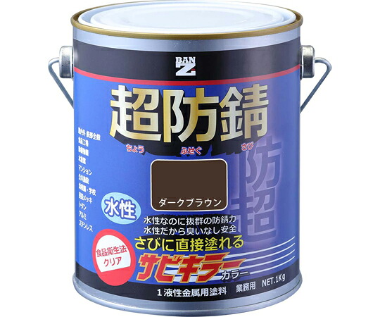 店内全品ポイント5倍★要エントリー★BANｰZI サビキラーカラー 1kg ダークブラウン B-SKC/K01E1 1個｜Shop de clinic店