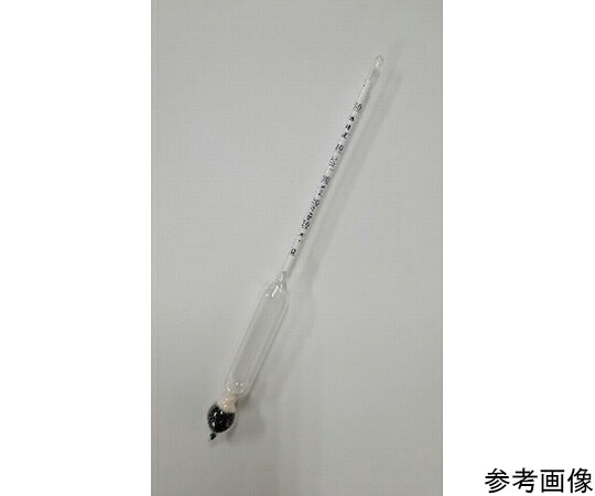 東亜計器製作所 酒精計2本組 No.1 検査成績書付 温度範囲0～50℃ JC-9421-S 1本