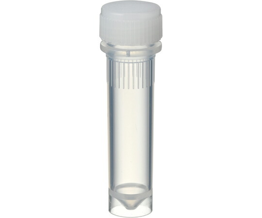 深江化成 Oリングレス スクリューキャップチューブ 2.0mL 自立 クリア 500本 1箱(500本入)