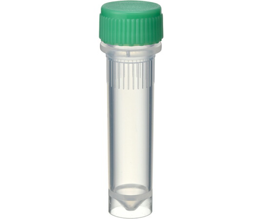深江化成 Oリングレス スクリューキャップチューブ 2.0mL 自立 緑 500本 1箱(500本入) 11,642円