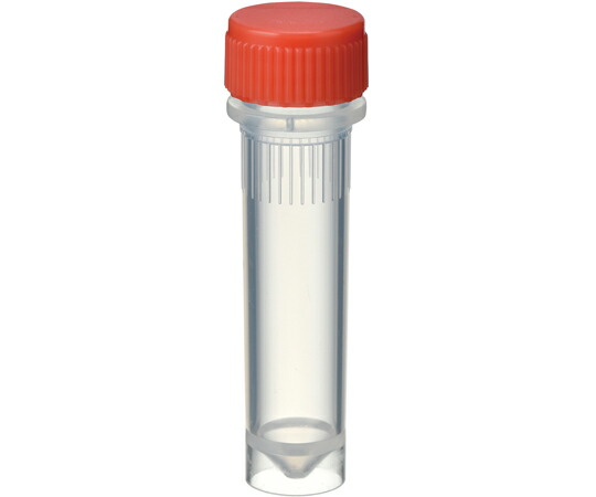 深江化成 Oリングレス スクリューキャップチューブ 2.0mL 自立 赤 500本 1箱(500本入)
