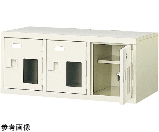 店内全品ポイント5倍★要エントリー★三島精器 扉付 シューズボックス 鍵付 3列1段（3人用） BST3-1HMX 1台｜Shop de clinic店
