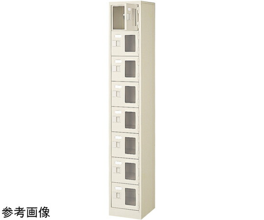 三島精器 扉付 シューズボックス 鍵無 1列8段（8人用） BST1-8WMXN 1台 43,857円