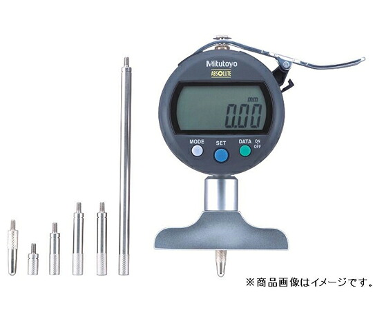 ミツトヨ デジマチックデプスゲージ 0.0005mm（0.001/0.01切換可） 547-251A 1個