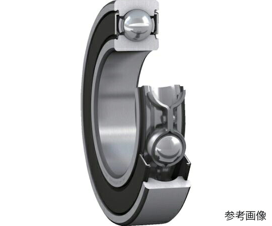 日本エスケイエフ 単列深溝玉軸受 軸受両端接触シール 内径95mmX外径200mmX幅45mm 6319-2RS1 1個