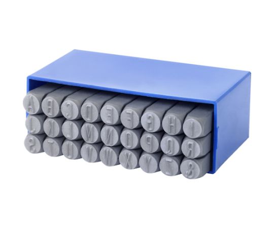 Heidenpeter 英字刻印セット 丸面スタンダード A～Z 5mm 01105000 1セット(27本入)