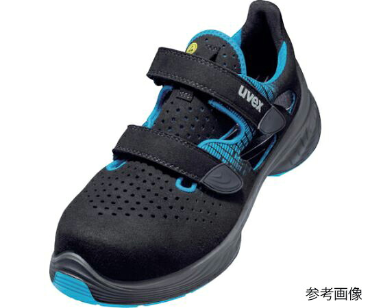 uvex ウベックス1G2サンダルS1SRCブラック/ブルー25.5CM 6828640 1足
