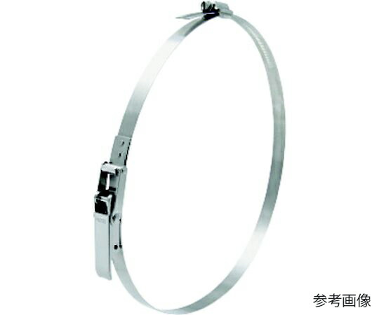 スガツネ工業 （120040735）ステンレス鋼製強力バンドクランプ 57-HT570-615SS 1個