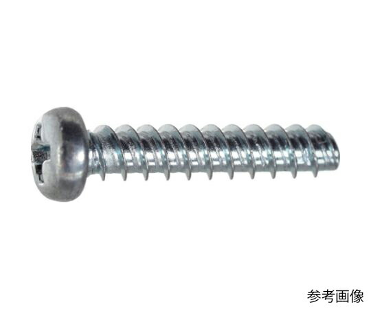 トラスコ中山 ナベ頭低トルクねじ 三価白 Pタイプ 全ねじ M2×8 3200本入 ヘキサゴンパック S056-0208 1缶(3200本入)