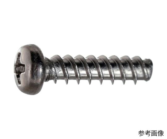 トラスコ中山 ナベ頭低トルクねじ ステンレス鋼SUSXM7 P印字機 全ねじ M3×5 1900本入 ヘキサゴンパック S060-0305 1缶(1900本入)