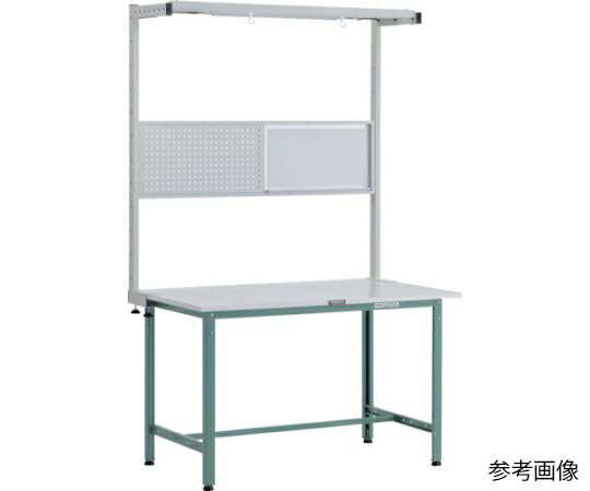 トラスコ中山 RAE型やり方台 W1200XD600 ツールハンガーフルセット付 GN色 RAE-1260THFS 1台