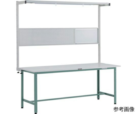トラスコ中山 RAE型やり方台 W1800XD600 ツールハンガーフルセット付 GN色 RAE-1860THFS 1台