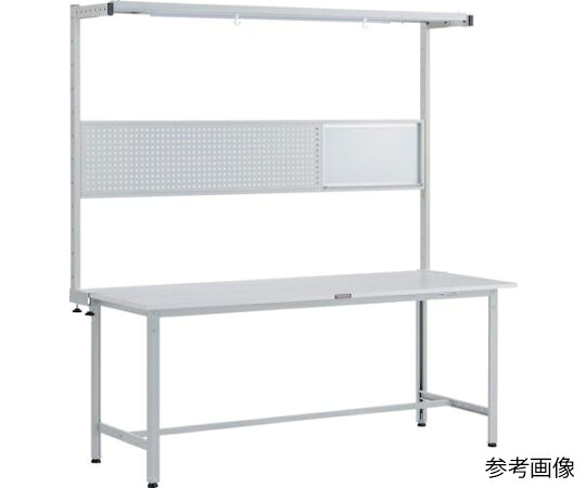 トラスコ中山 RAE型やり方台 W1800XD600 ツールハンガーフルセット付 W色 RAE-1860THFS W 1台