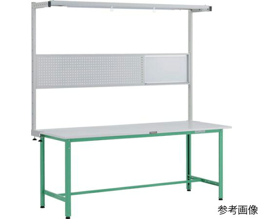 トラスコ中山 RAE型御役目台 W1800XD600 ツールハンガーフルセット付 YG色 RAE-1860THFS YG 1台