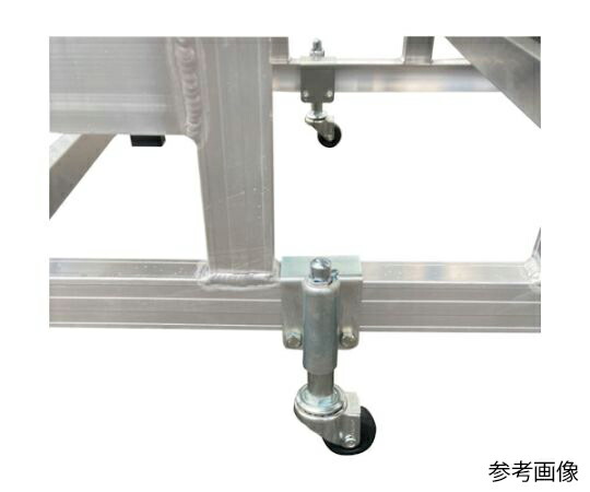 トラスコ中山 溶接一体構造型作業台用 スプリング式キャスター（4個1セット） WTDB-SC 1セット(4個入)