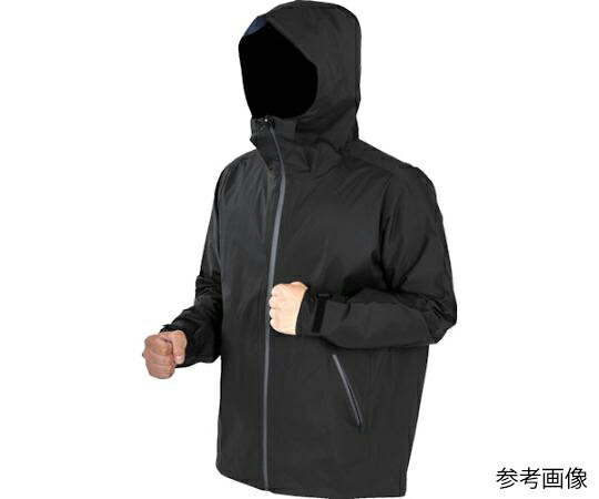 店内全品ポイント5倍★要エントリー★トラスコ中山 高耐候・軽量ストレッチレインウェア ブラック M TRESWM-BK 1着|Shop de clinic店