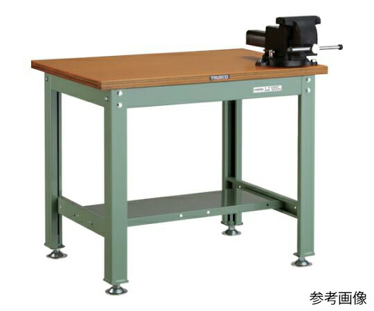 トラスコ中山 HW型作業台 1200X750XH740 バイス付 HW-1200VRS 1台