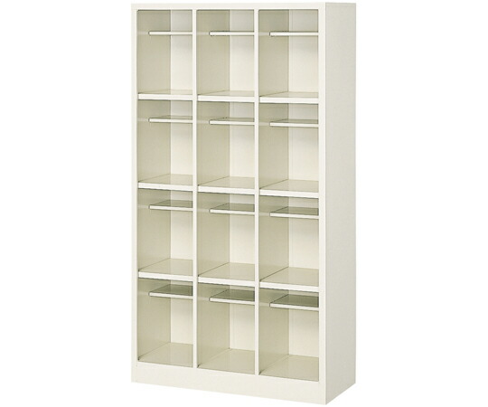 店内全品ポイント5倍★要エントリー★三島精器 オープンシューズボックス 3列4段(12人用) BS-LL12H3N 1台|Shop de clinic店