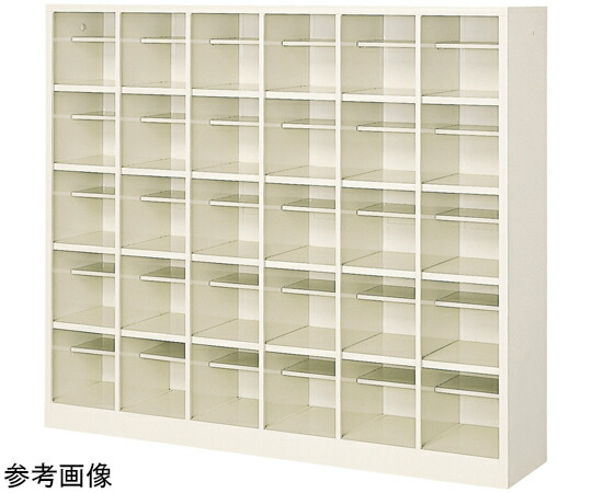三島精器 オープンシューズボックス 6列5段（30人用） BS-30W6N 1台