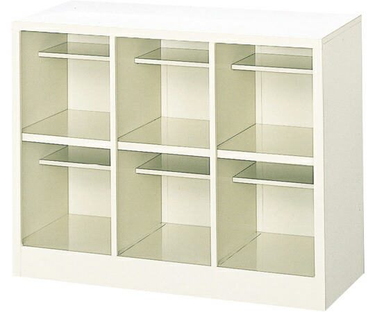店内全品ポイント5倍★要エントリー★三島精器 オープンシューズボックス 3列2段(6人用) BS-6W3 1台|Shop de clinic店