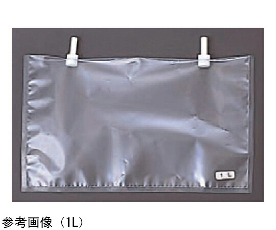 アズワン テドラーバッグ 5L 両口ミニバルブ付スリーブ6Φ 3008-93305 1枚