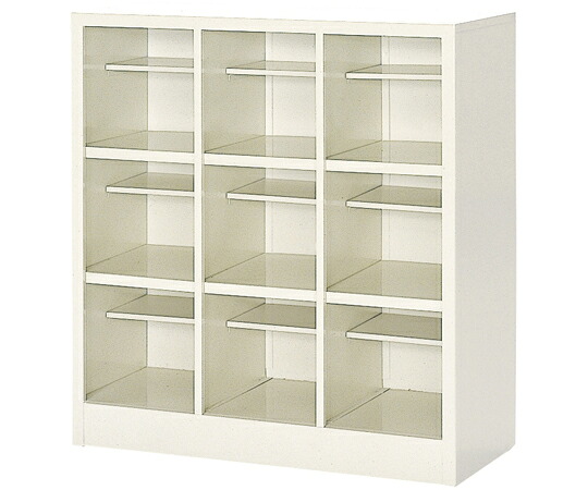 店内全品ポイント5倍★要エントリー★三島精器 オープンシューズボックス 3列3段（9人用） BS-9H3N 1台｜Shop de clinic店