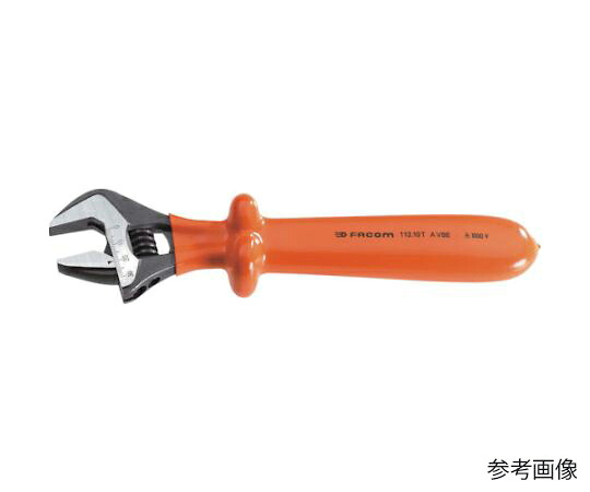 Facom 絶縁アジャスタブルレンチ 210mm 113.8TAVSE 1個